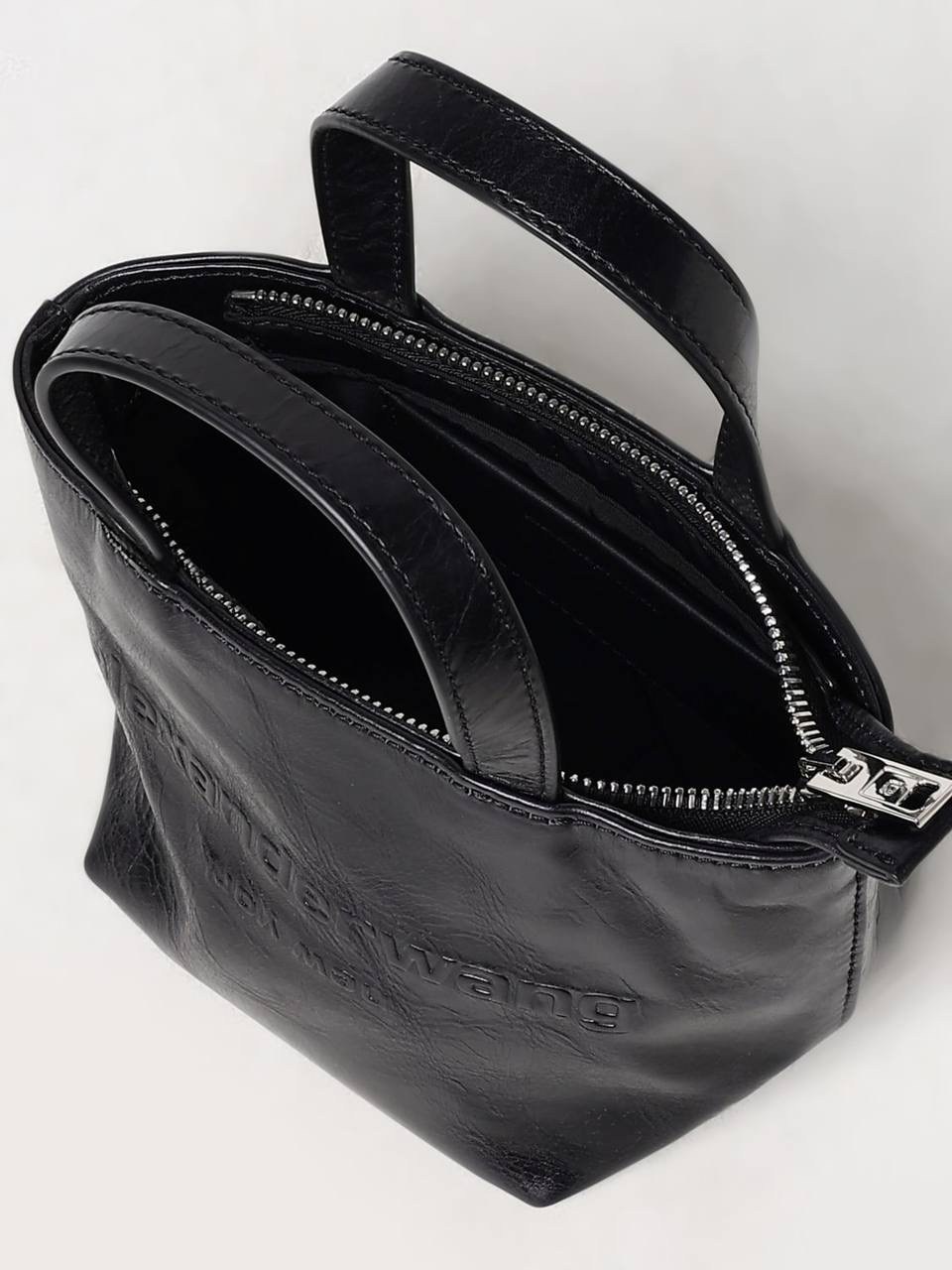 alexander wang сумка,сумка женская тоут,сумки,сумка кожаная женская,черная сумка