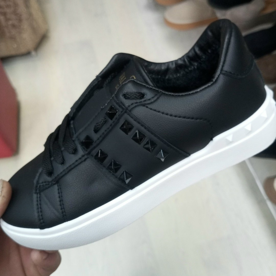 ,кеды valentino,кожаные кроссовки "рей" valentino белый,valentino кроссовки,кеды классические