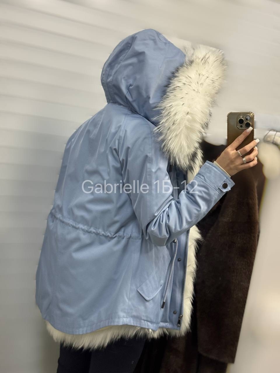 парка с мехом,парка с натуральным мехом,парки с мехом,парка женская,голубая парка