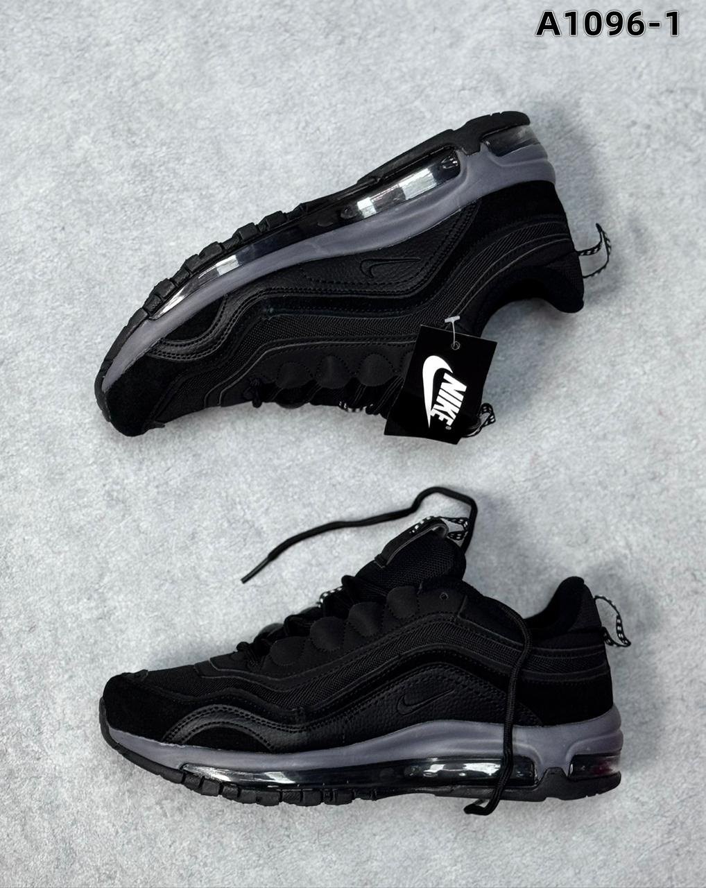 кроссовки,nike air max 97 black,nike air max 97,кроссовки nike air max 97 futura,nike air max 97 triple black