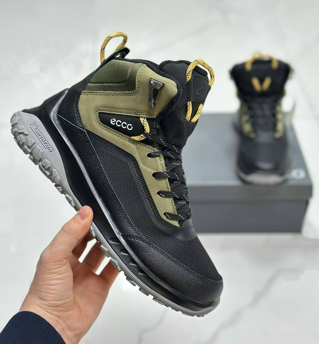 зимние ботинки ecco ult trn mid leather цвет black/grape leaf,ботинки ecco зимние,ботинки утепленные мужские ecco ult-trn 29585420299 черный,ботинки мужские ecco 824314 черные 42 eu,кроссовки мужские
