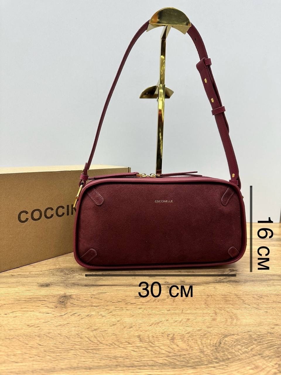 сумка coccinelle,сумка coccinelle фиолетовый,сумка,сумка женская,сумка marc jacobs 25-16 см натуральная замша