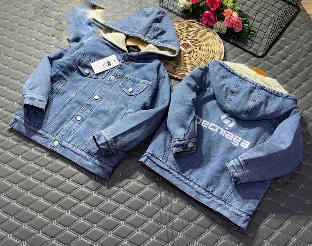 куртка джинсовая с капюшоном для мальчика,зимняя джинсовая куртка,джинсовая куртка,джинсовая куртка с капюшоном,джинсовая куртка для мальчика