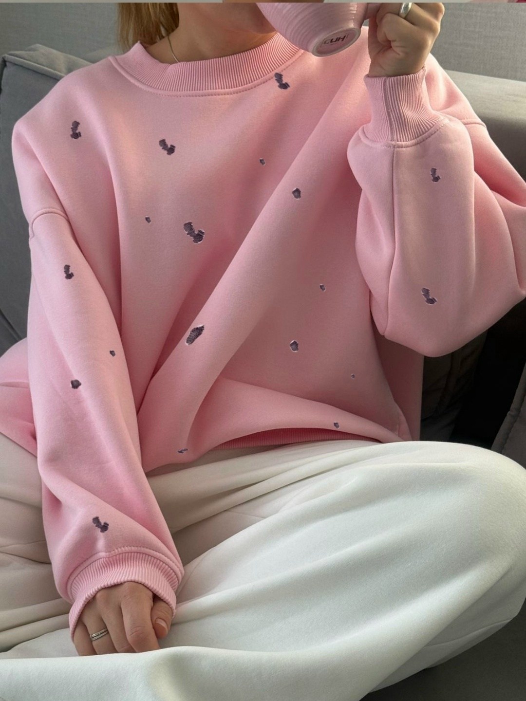 свитшот розовый,серый свитшот,толстовка стильная,кофта женская,женский свитшот