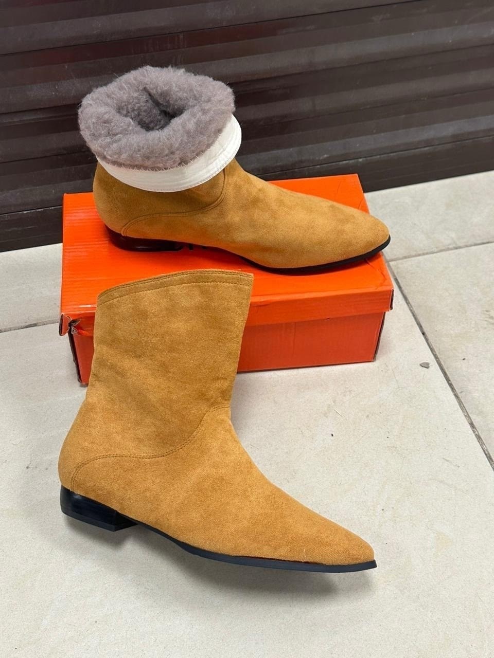 ,замшевые ботинки,ботильоны hermes,замшевые ботильоны,женские ботильоны