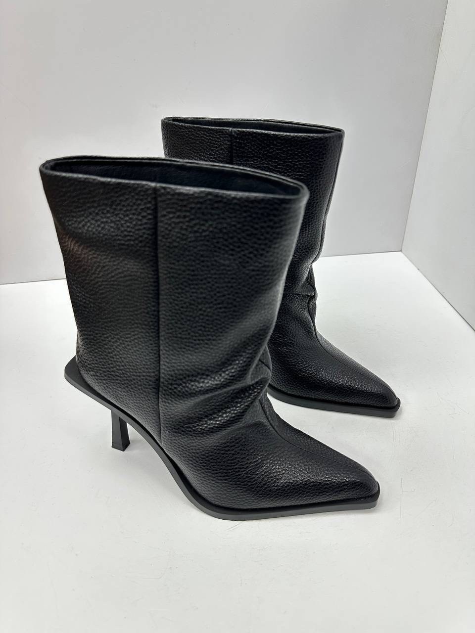 ,ботильоны женские,кожаные ботильоны,кожаные ботильоны zara,ботильоны на каблуке