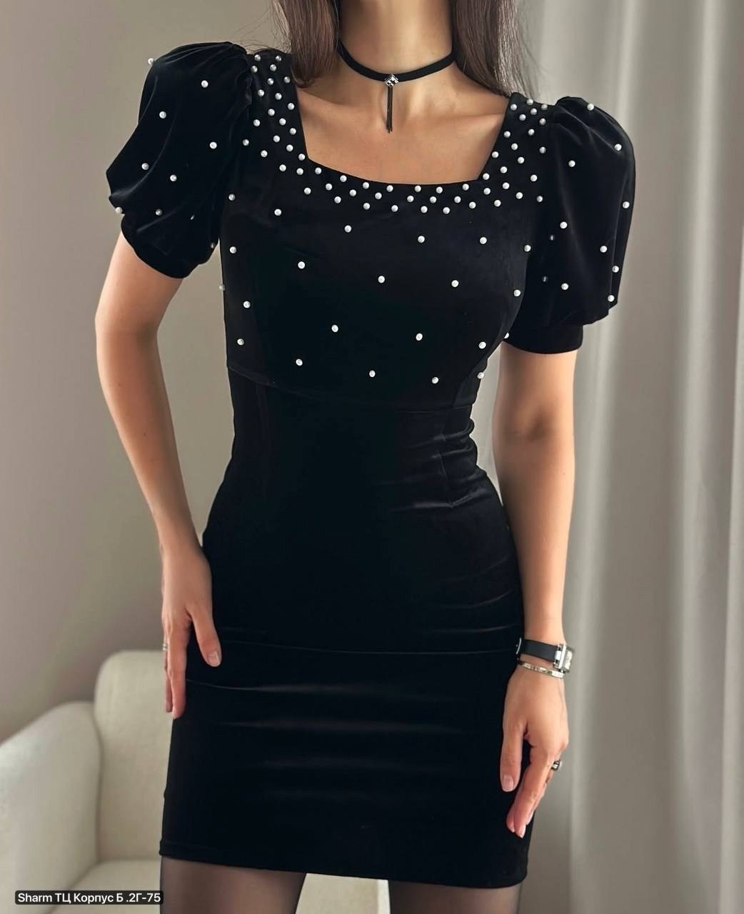 платье черное,платье,платье велюр,платье женское,платье вечернее