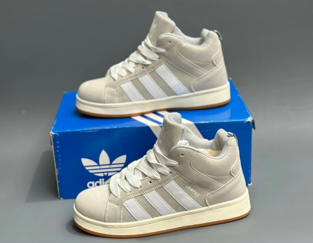 зимние кроссовки adidas campus high цвет серый,зимние кроссовки adidas campus high,кроссовки зимние adidas campus,кроссовки adidas зимние,кроссовки adidas campus