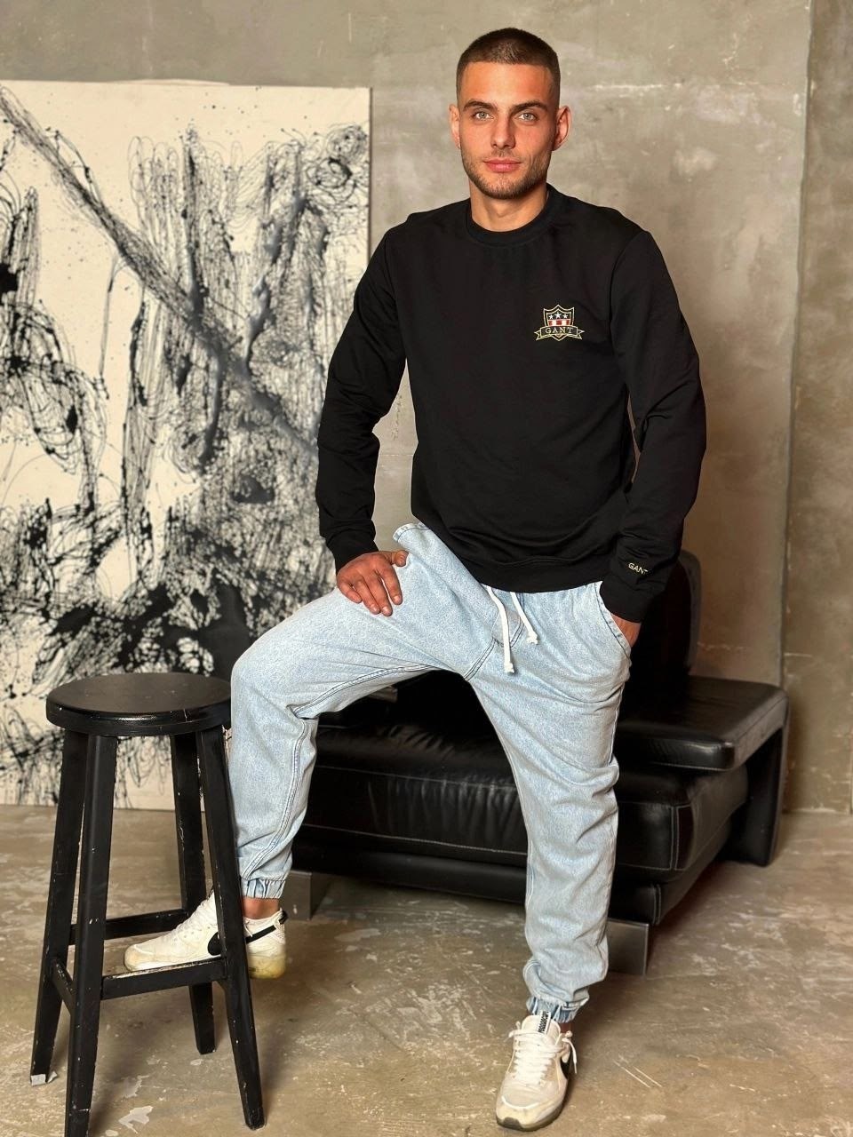 мужской свитшот большого размера,свитшот gant,мужские свитшоты,свитшот мужской большие размеры,мужская кофта