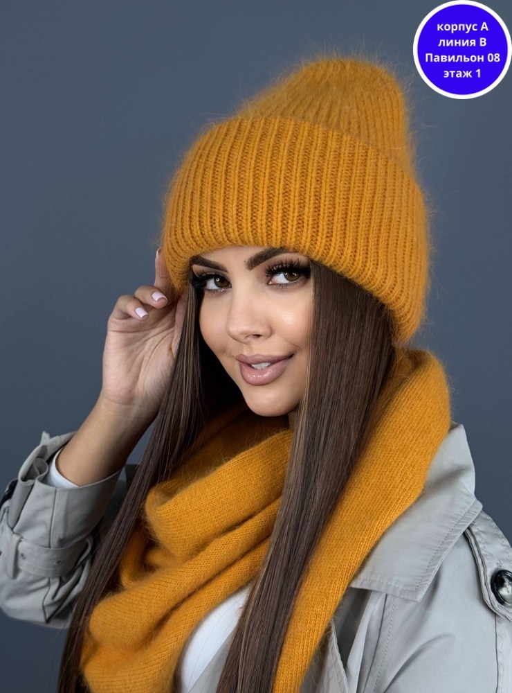 комплект шапка снуд,шапка и снуд,комплект шапка шарф,комплект шапки,шапка вязаная с шарфом