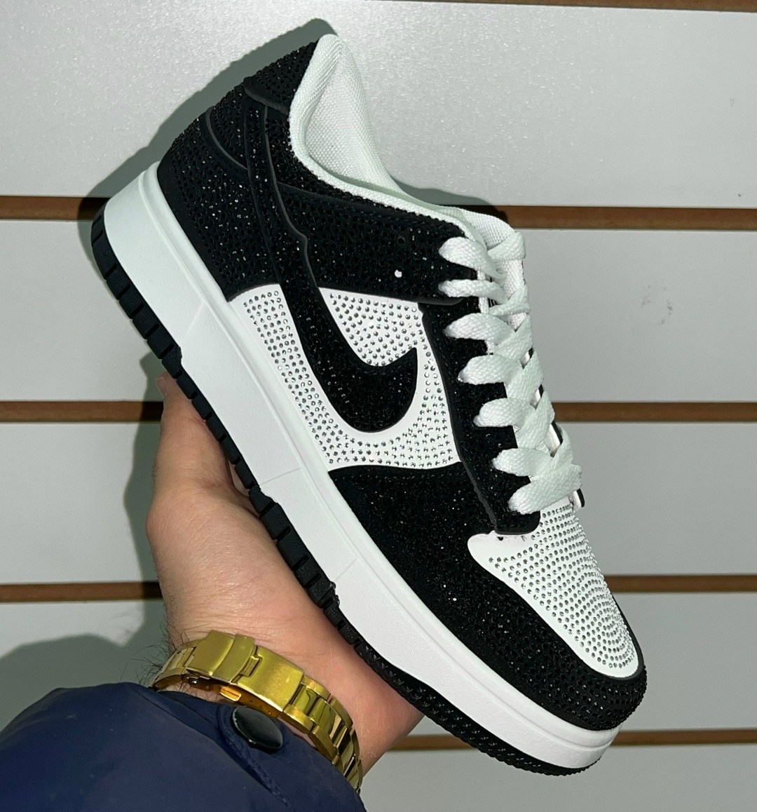 кроссовки,swarovski x nike air jordan 1 low og "stealth",swarovski air jordan 1 low hm9208 001,кроссовки женскиe,кроссовка
