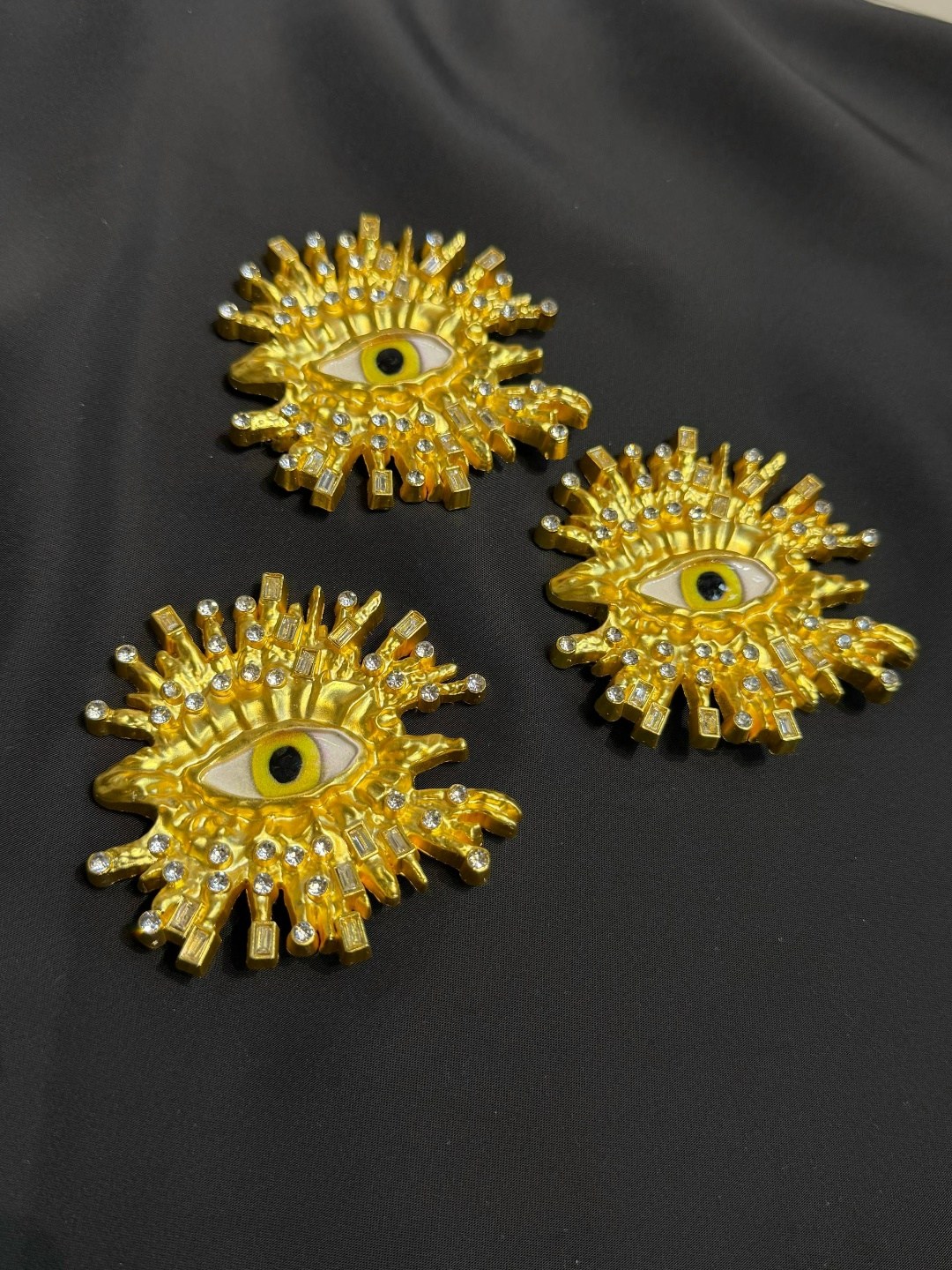 брошь "глаз",брошь,серьги глаз,женская брошь,комплект украшении