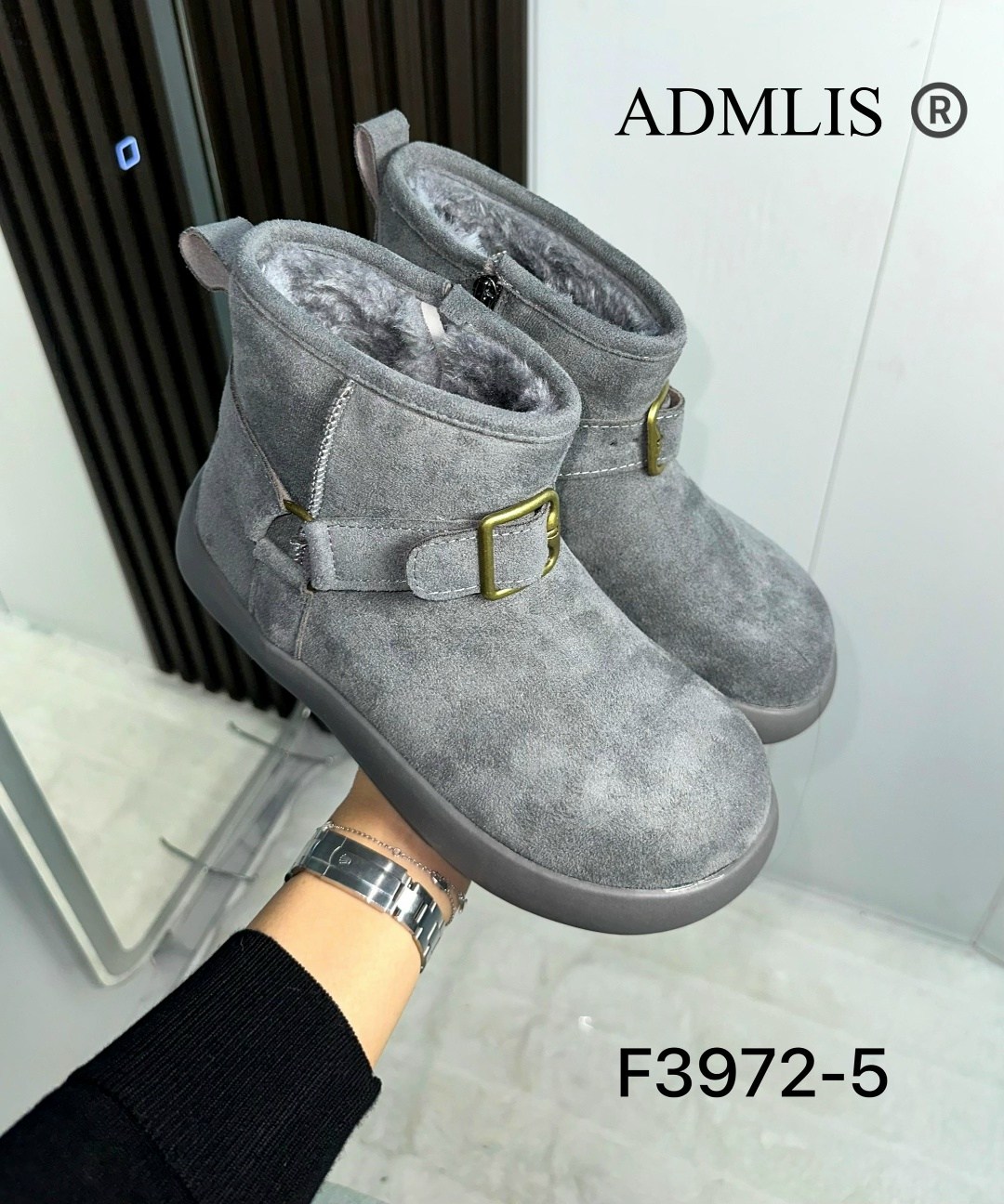 угги зимние с натуральным мехом на липучках ugg 269750206,женская зимняя ,,угги,угги женские