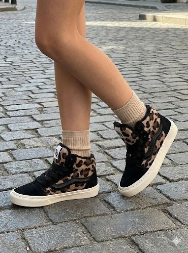 ,ванс леопард,женская , детская,кроссовки vans