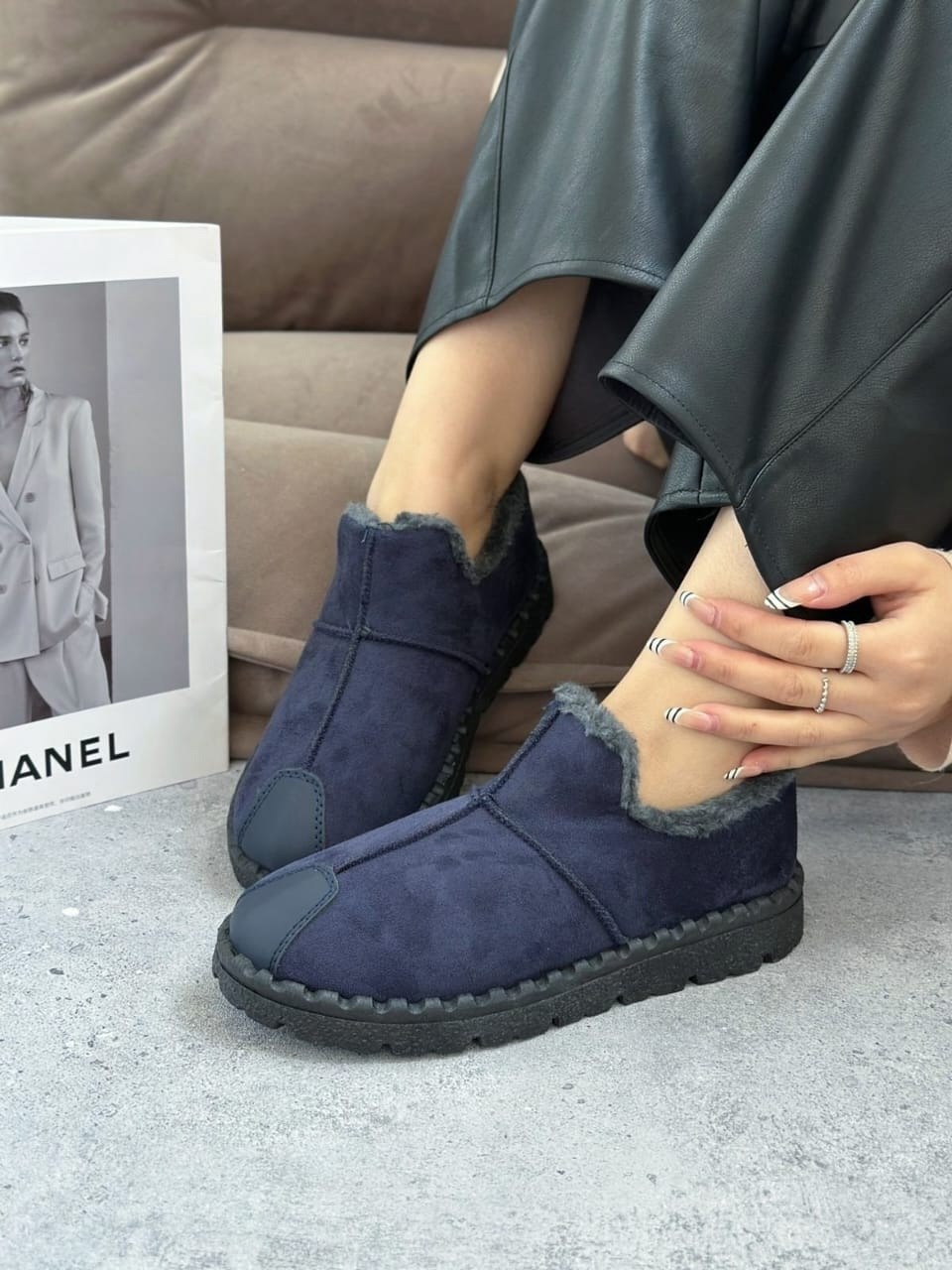 , домашняя,домашние тапочки,тапочки из овчины,тапочки из натурального меха