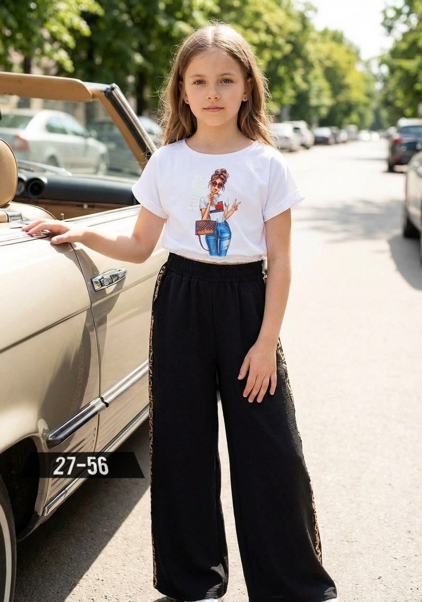 брюки кюлоты,брюки широкие,костюм с брюками,брюки для девочек,брюки комплект