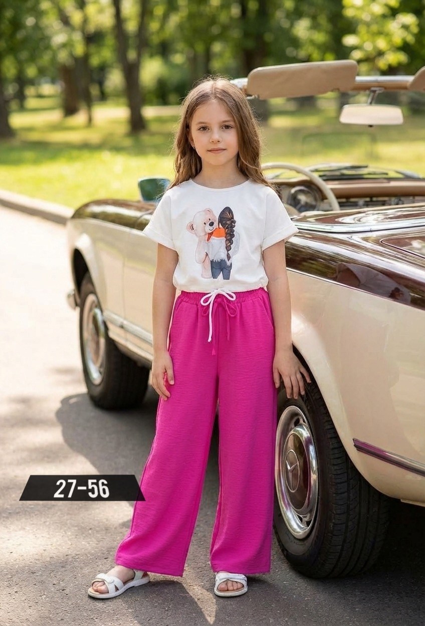 брюки кюлоты,брюки широкие,костюм с брюками,брюки для девочек,брюки комплект