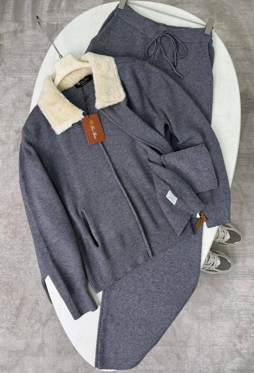 женский костюм,трикотажные костюмы,теплый костюм,вязаные костюмы,loro piana костюм