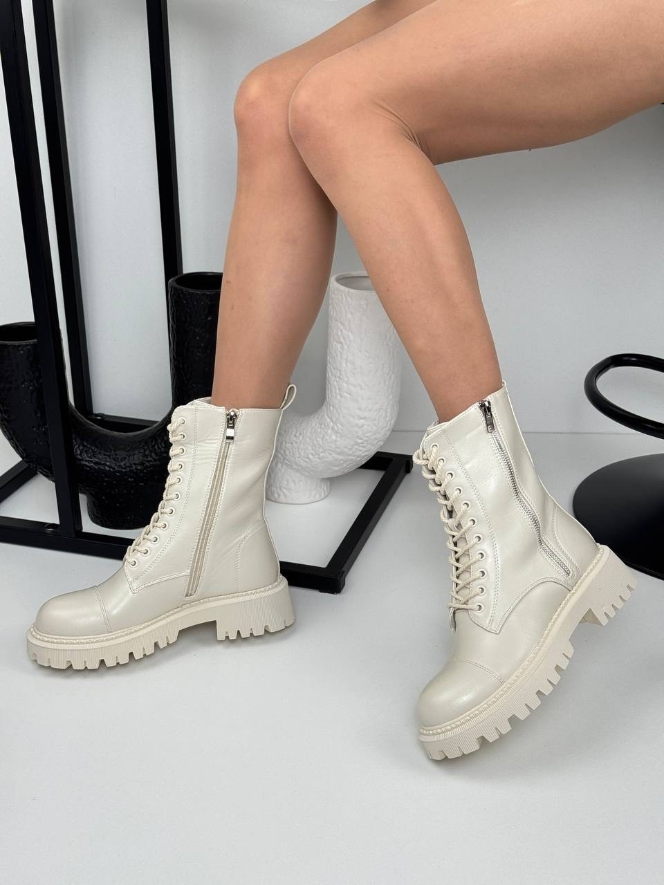 женские ботинки,ботинки,,ботинки гриндерсы бежевые,ботинки бежевые