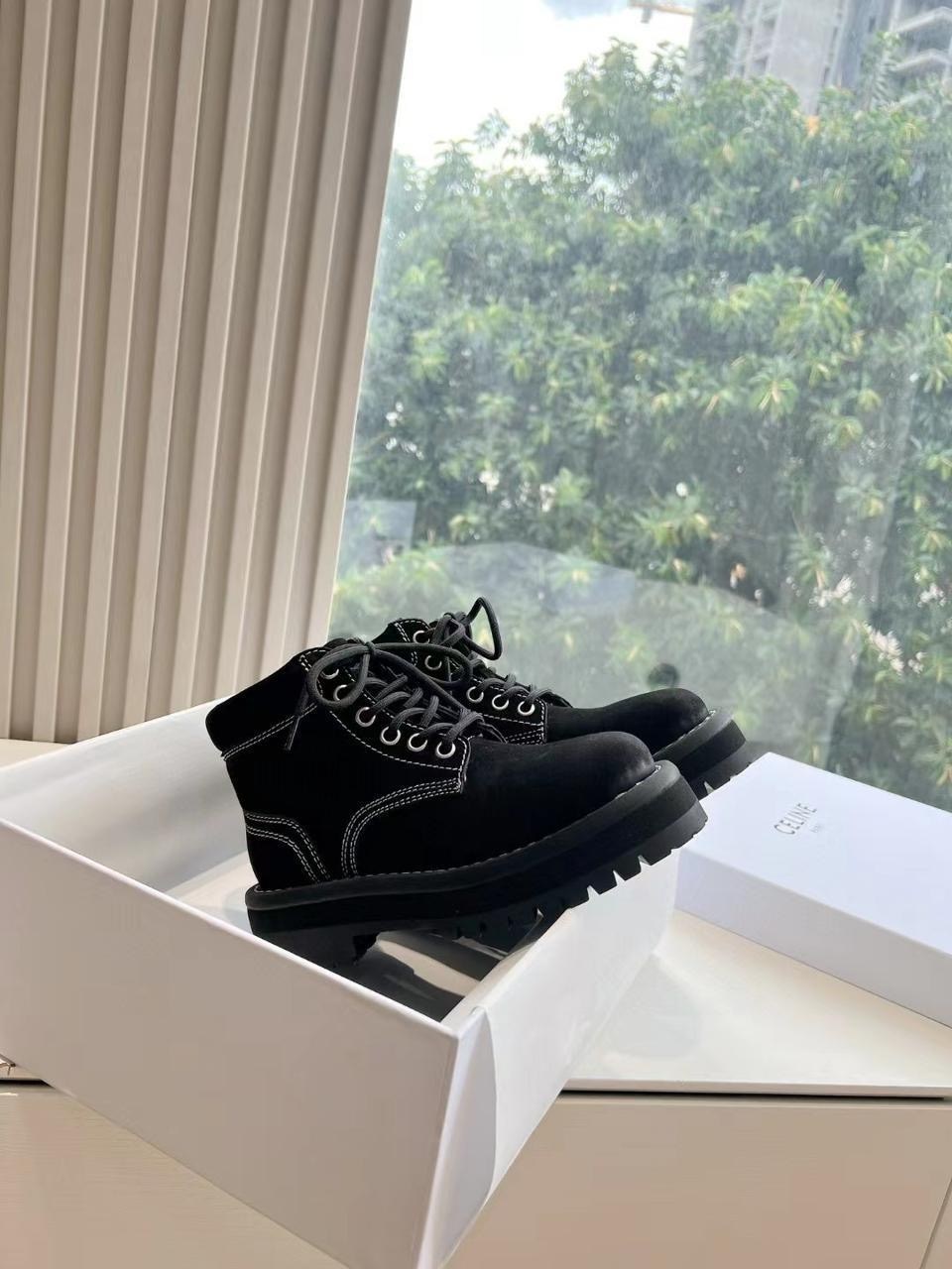 ботинки celine,,ботинки celine 2025,celine ботинки коричневые,женские ботинки