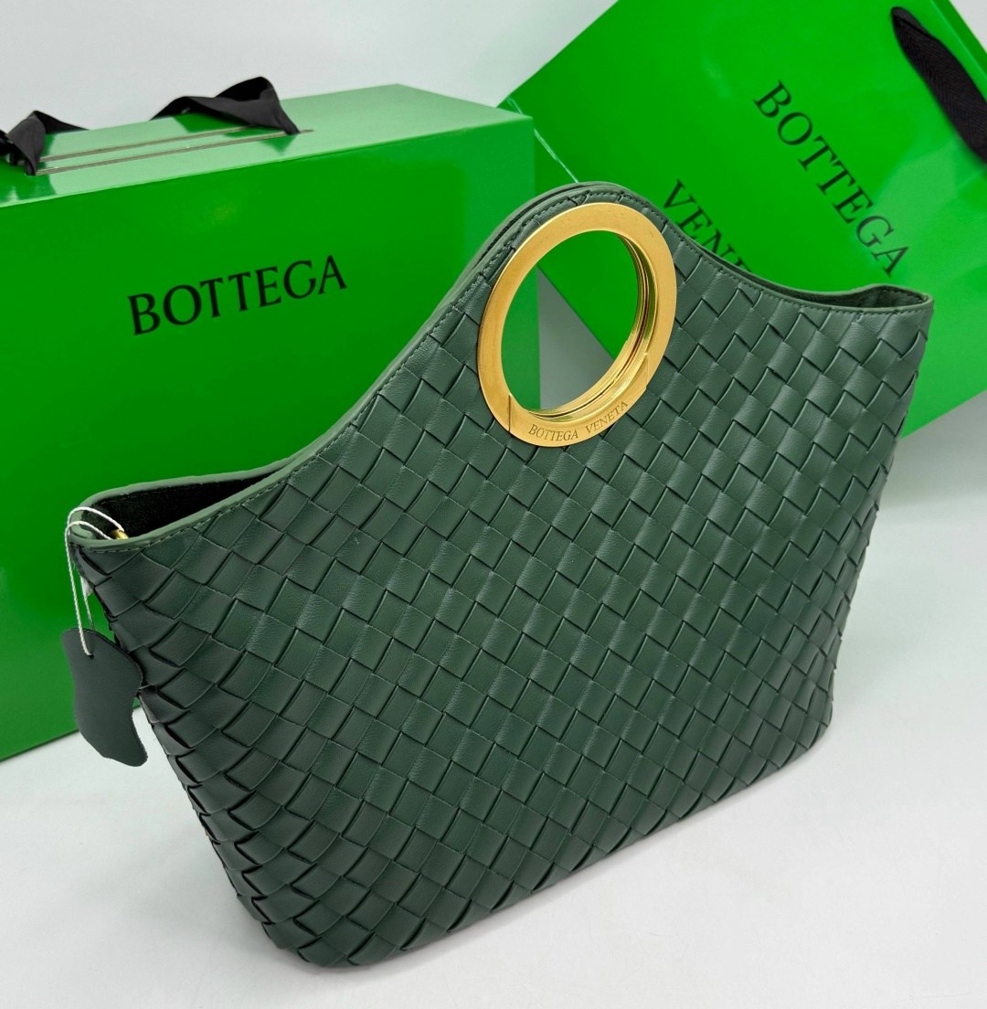 женская сумка bottega veneta,сумка bottega veneta,сумка bottega,оливковая кожаная сумка bottega veneta andiamo large,сумка боттега венета