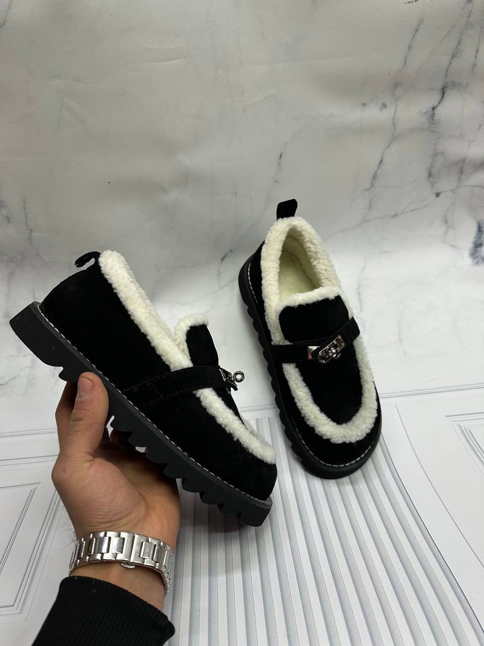 ,лоферы зимние женские,женская ,лоферы с мехом,мокасины с мехом