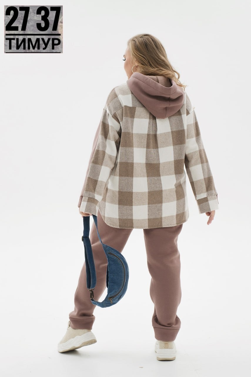 теплая рубашка,рубашка женская в клетку,теплая рубашка в клетку оверсайз,костюм женский на флисе,рубашка утепленная