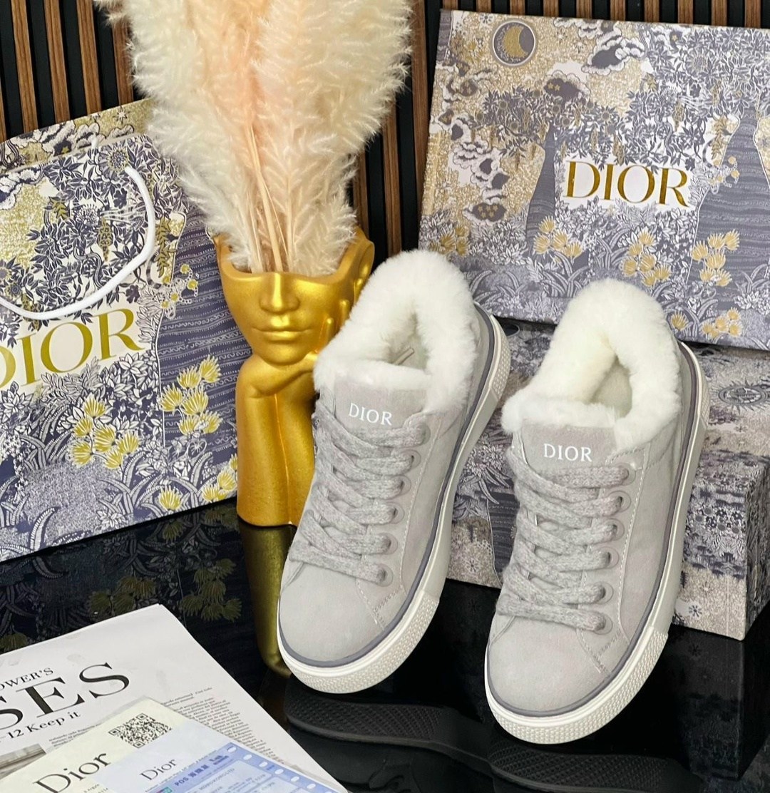 кеды dior,кеды christian dior с мехом,кеды christian dior,кроссовки dior,
