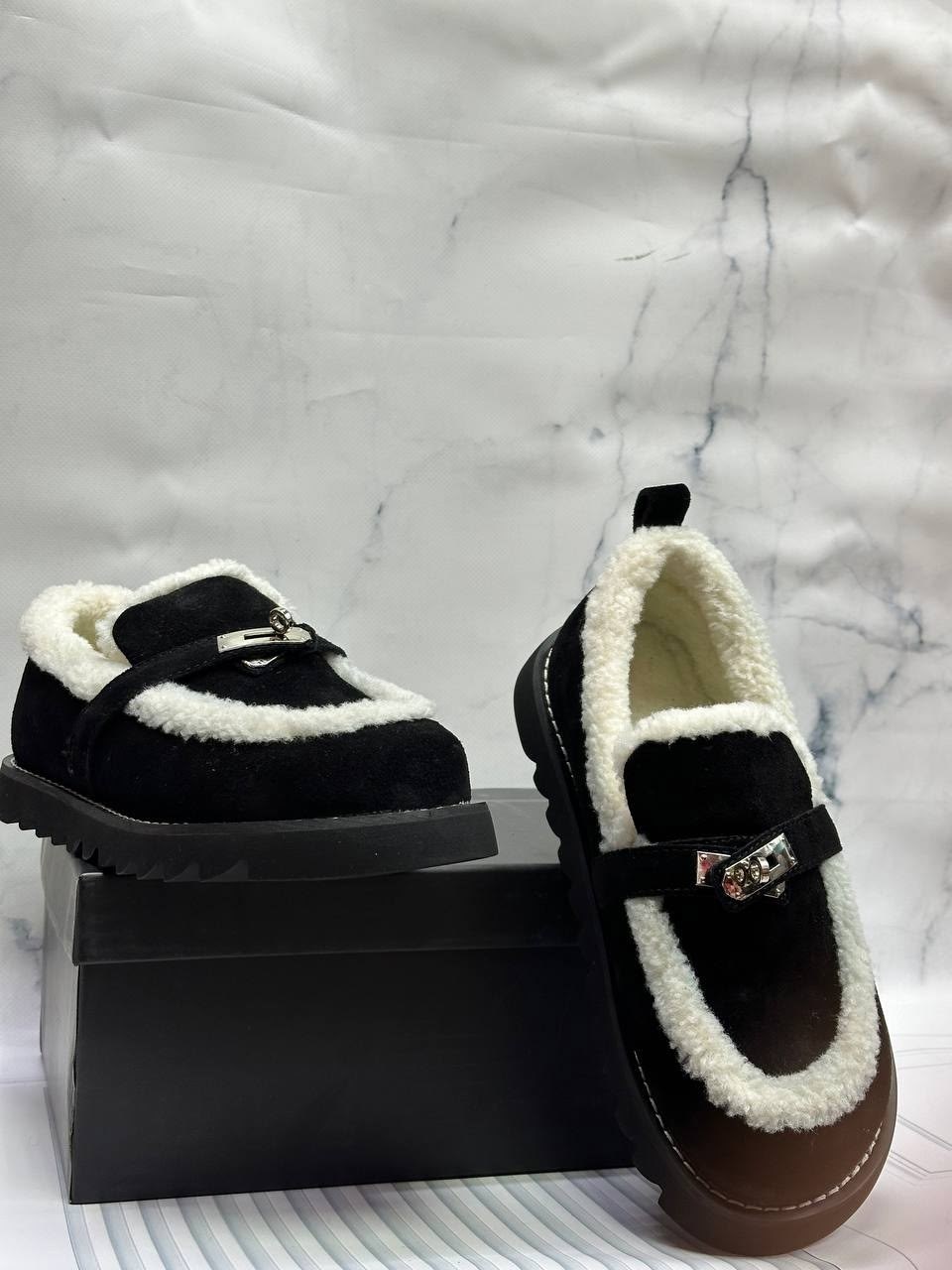 ,лоферы зимние женские,женская ,лоферы с мехом,мокасины с мехом