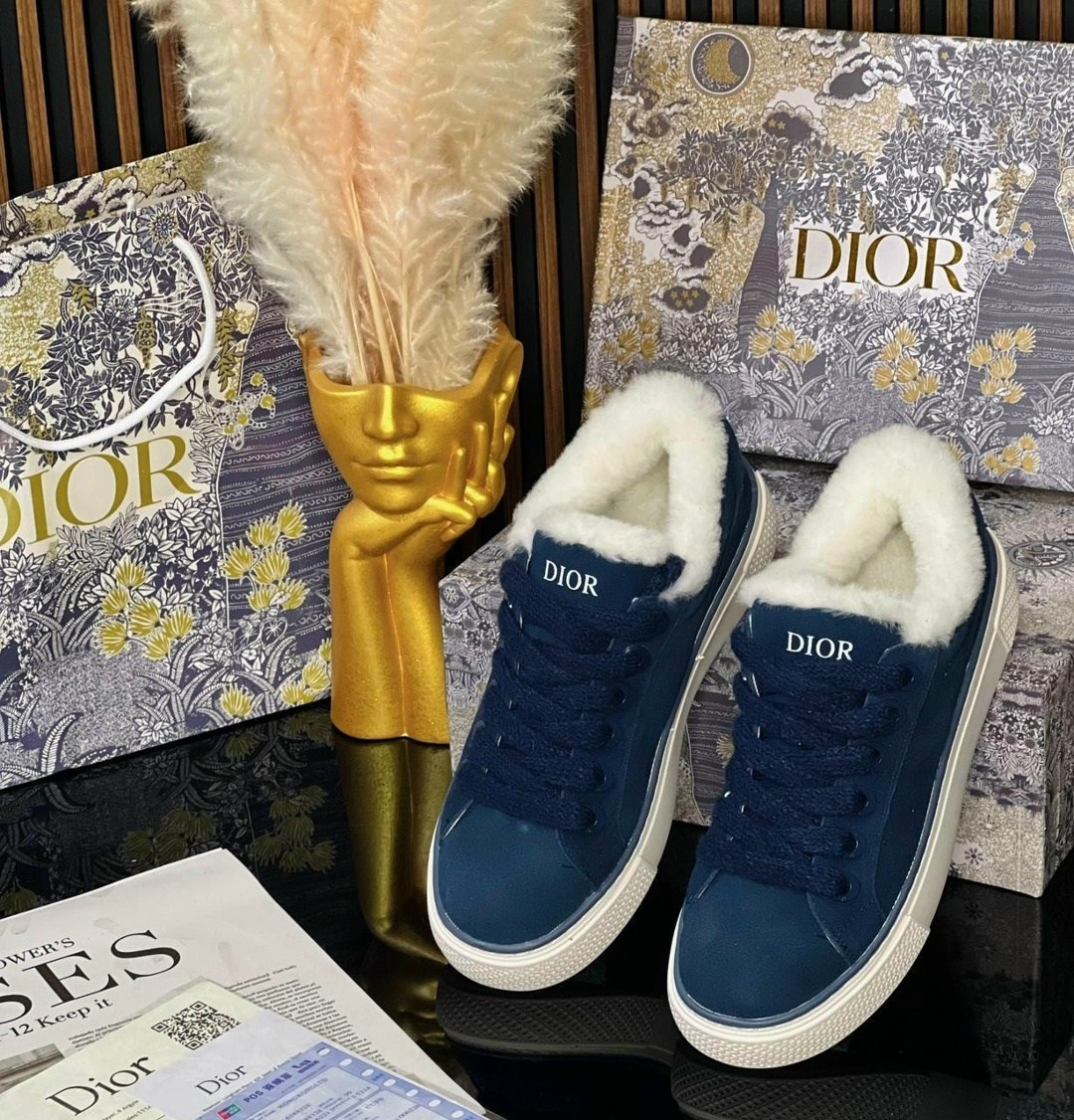 кеды dior,кеды christian dior с мехом,кеды christian dior,кроссовки dior,
