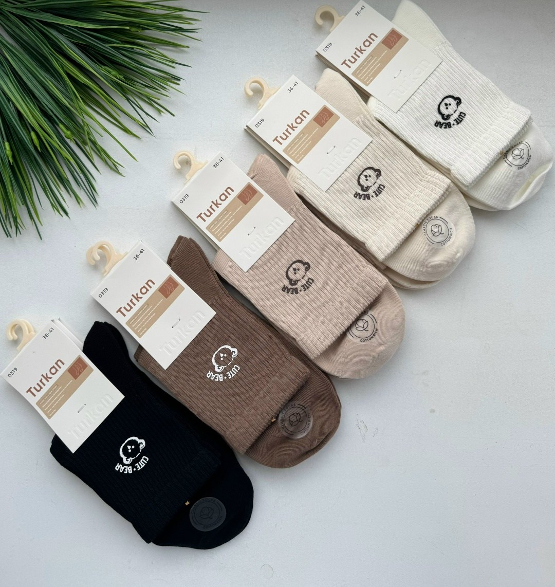 носки женские,носки женские 10 пар,носки женские короткие в рубчик набор 5 пар,женские носки набор,носки женские укороченные