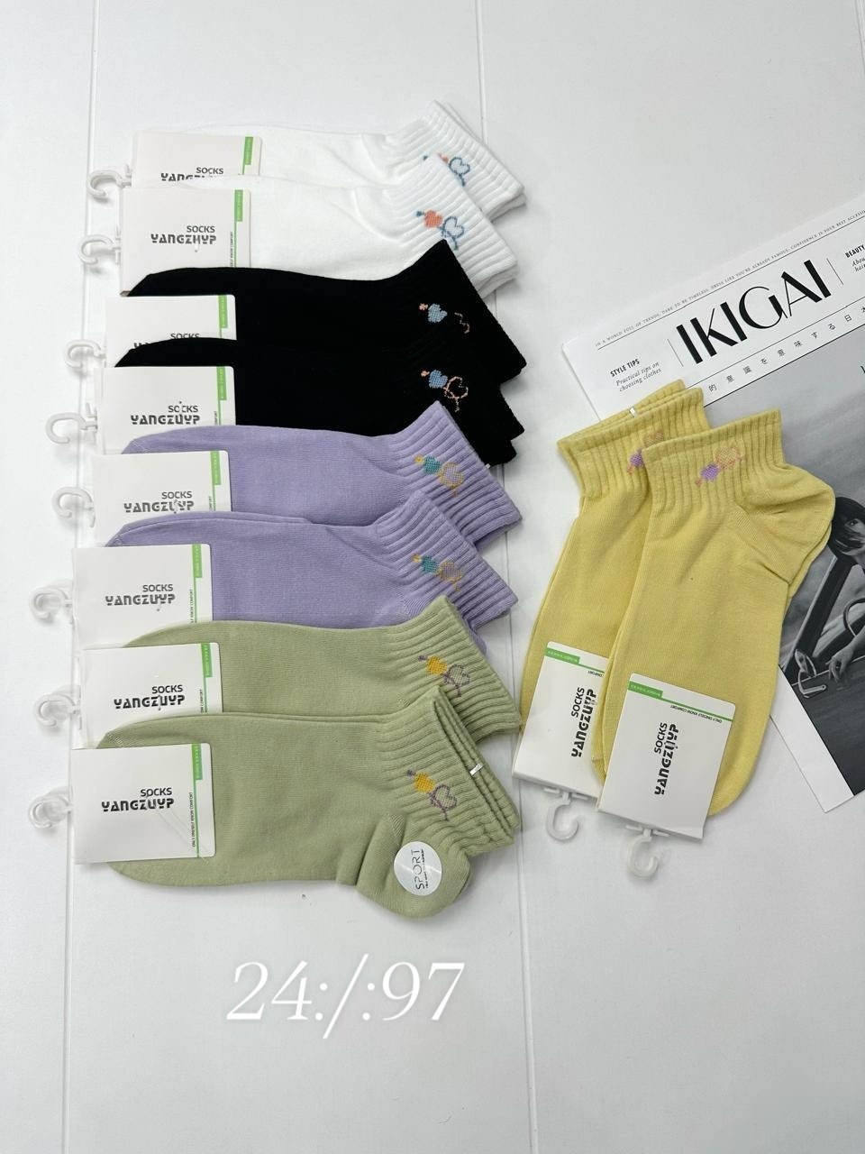 носки женские 10 пар,носки женские короткие,носки женские,носки женские р. 36-41 арт. 1315064,носки женские р
