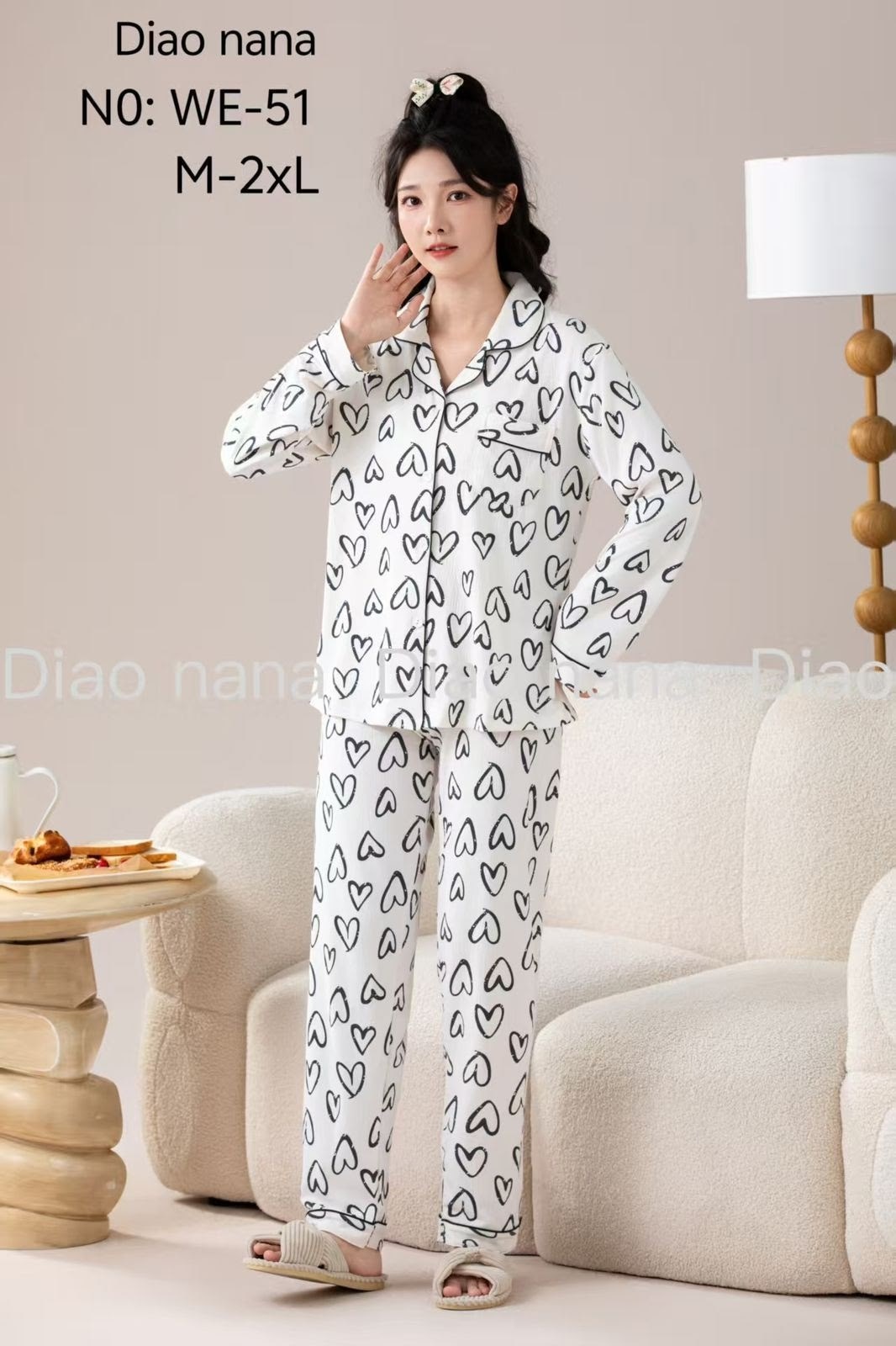 муслиновая пижама рубашка со штанами,пижама женская,пижама для женщин,женская пижама с длинным рукавом,женская пижама домашняя одежда