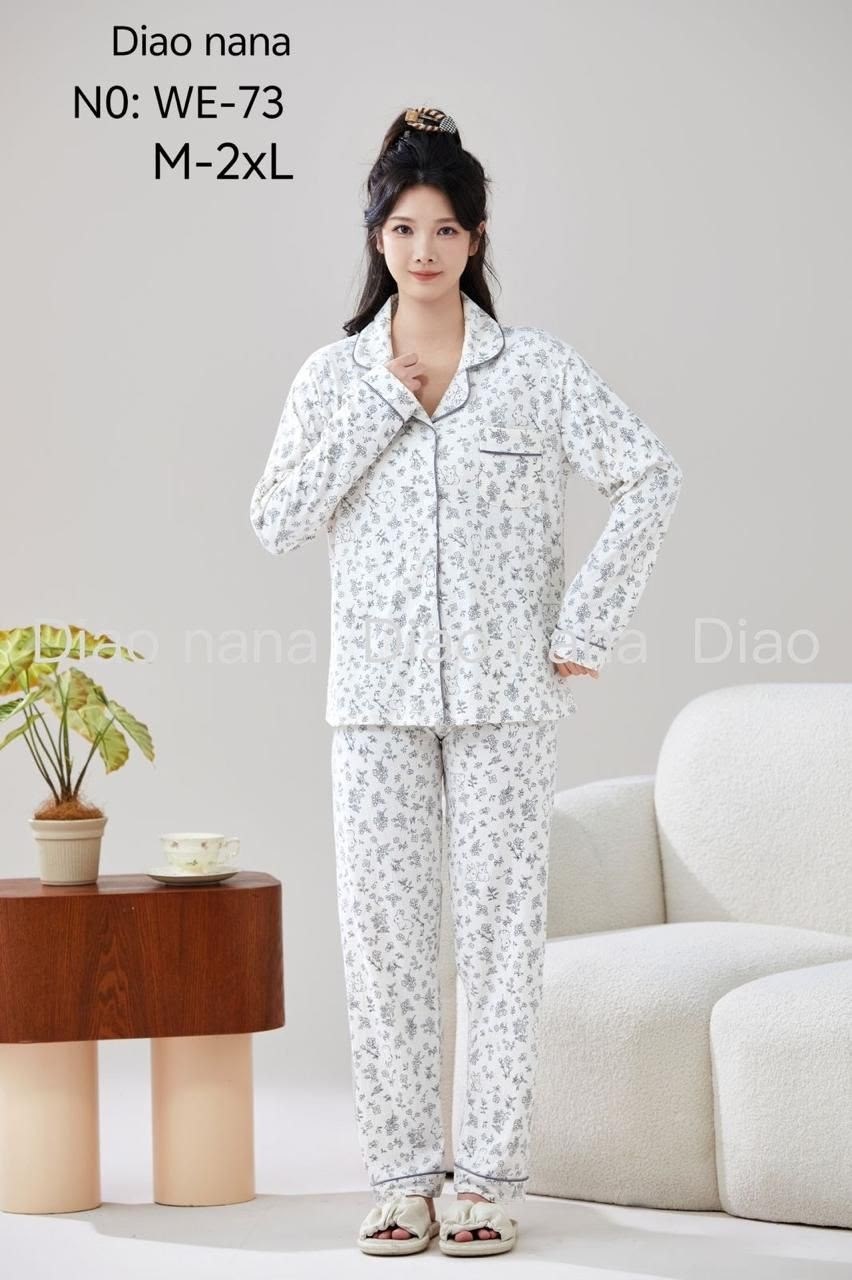 муслиновая пижама рубашка со штанами,пижама женская,пижама для женщин,женская пижама с длинным рукавом,женская пижама домашняя одежда