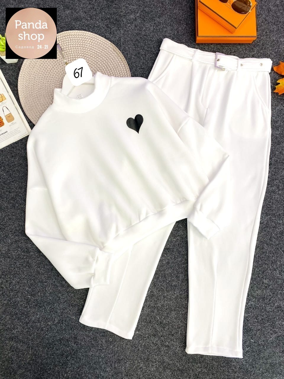 костюм белый,спортивный костюм женский,костюм для женщин,костюм с брюками,стильный трикотажный костюм