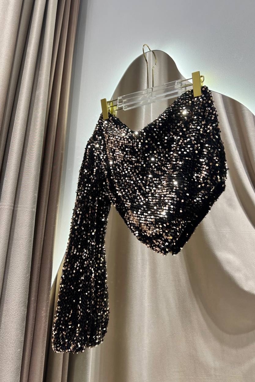 топ из пайеток,кроп топ,блестящий топ,женские топы