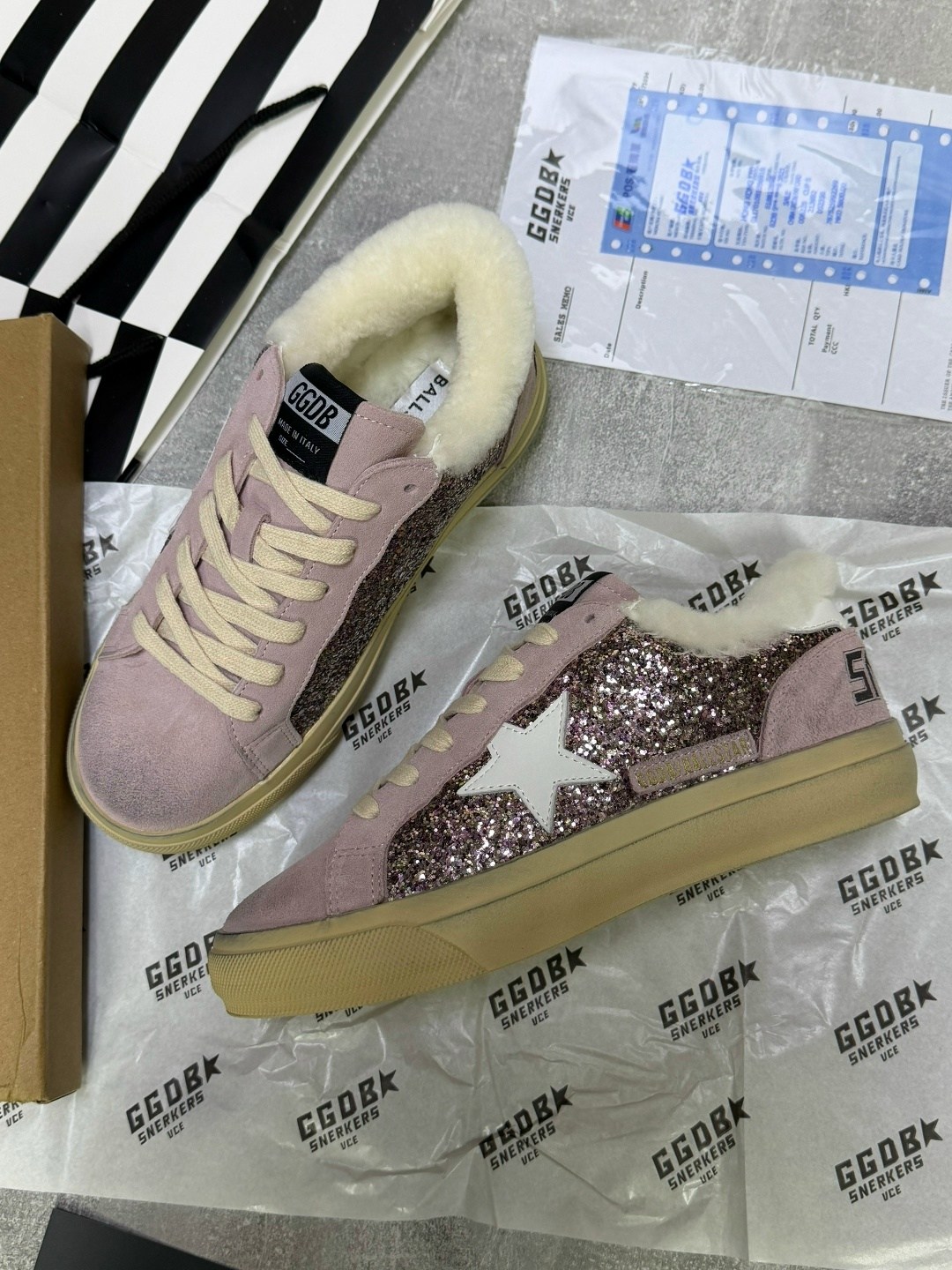 кеды зимние с натуральным мехом golden goose premium shoes,,кеды зимние с натуральным мехом golden goose,кроссовки golden goose,кроссовки с мехом