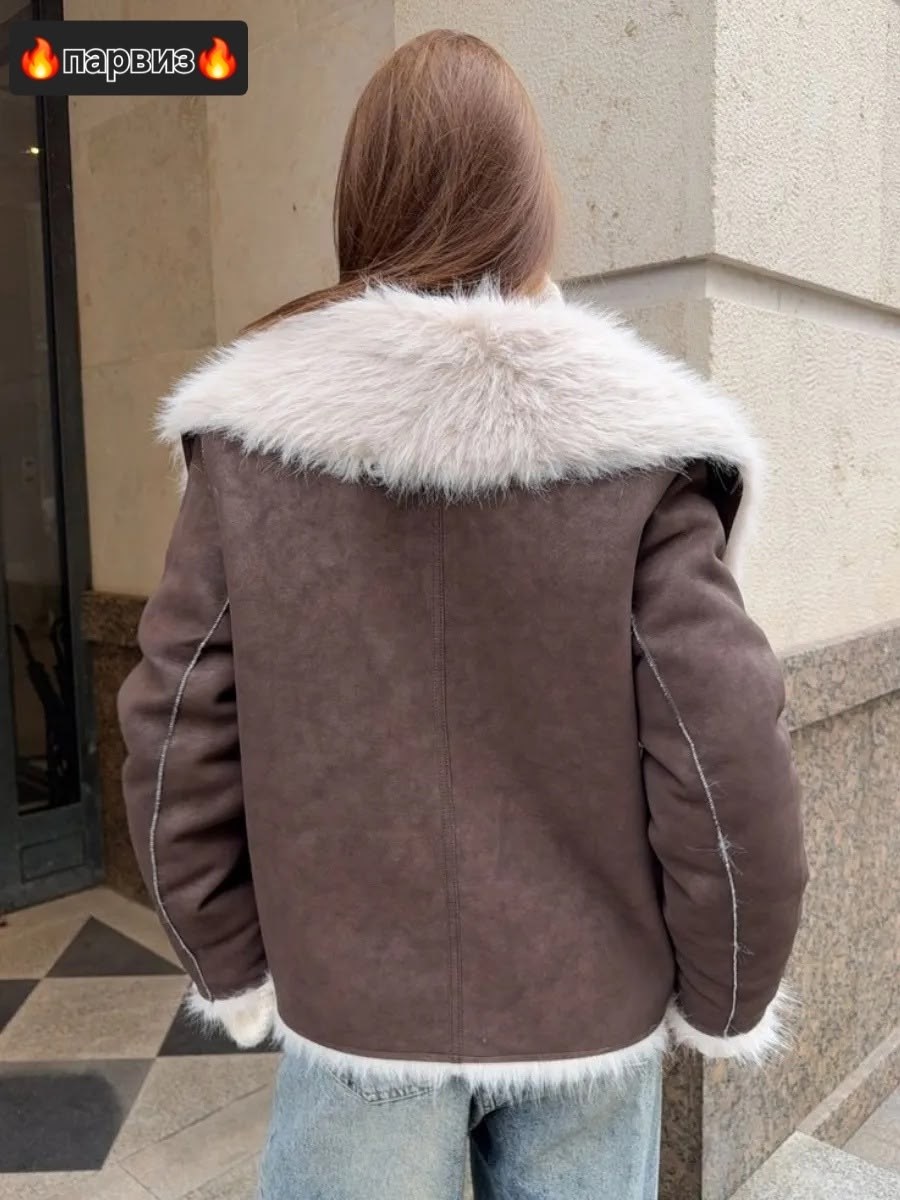 дублёнка,дубленка оверсайз,женская дублёнка,искусственная дубленка,дубленка женская авиатор
