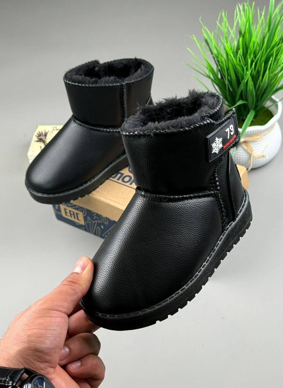 зимние угги для девочек,,угги детские, детская, детская дутики эко кожа