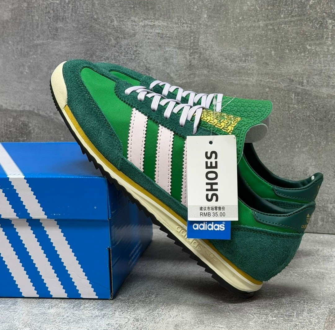 кроссовки adidas sl 72 adidas цвет зеленый черный желтый,зелено-желтые кроссовки adidas sl72 retro sport,кроссовки adidas original,кроссовки adidas,зеленые кроссовки sl 72 rs adidas originals