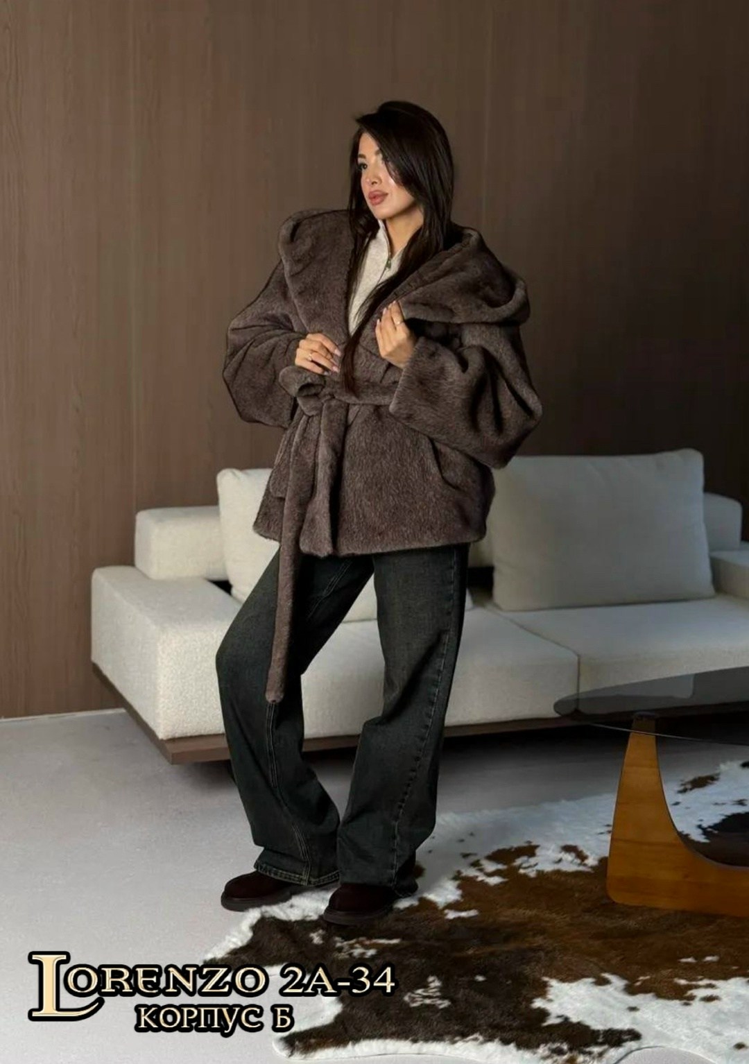 шуба двустроннаяя искусственная под норку пальто из экомеха jan steen,женская шуба из экомеха,женская шуба,искусственная шуба,шуба двустроннаяя искусственная под норку пальто из экомеха