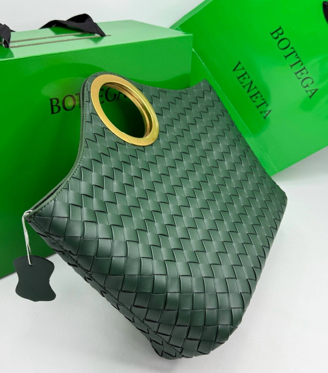 женская сумка bottega veneta,сумка bottega veneta,сумка bottega,оливковая кожаная сумка bottega veneta andiamo large,сумка боттега венета