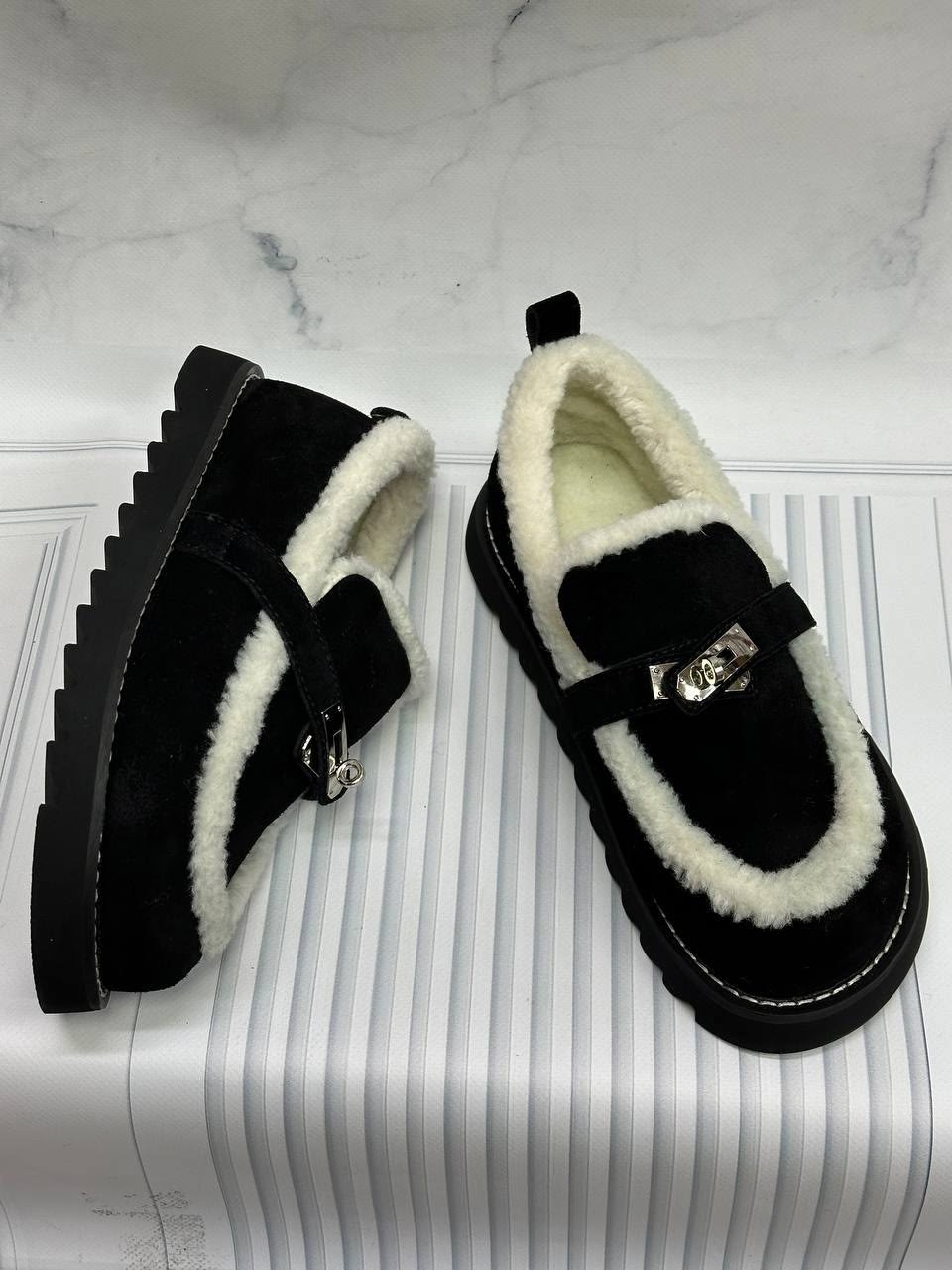 ,лоферы зимние женские,женская ,лоферы с мехом,мокасины с мехом