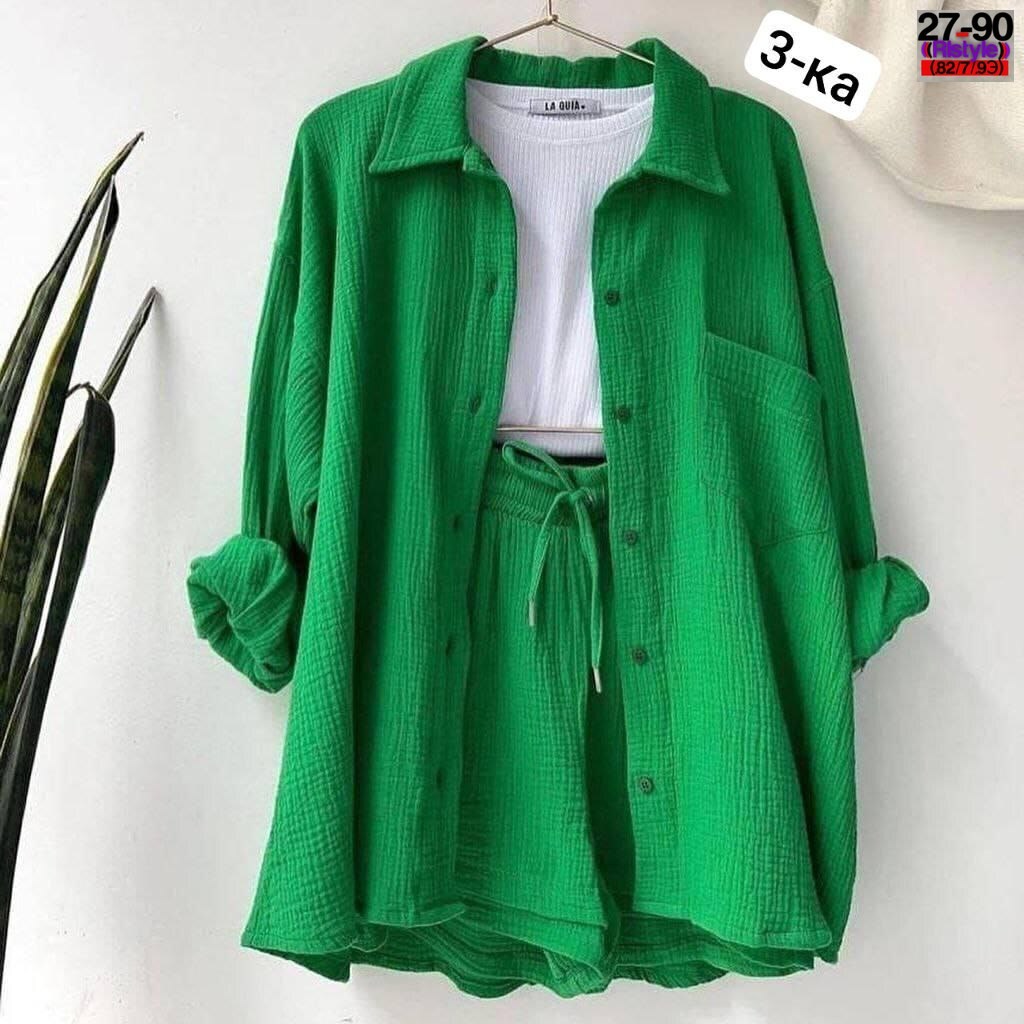 повседневный костюм,костюм женский,женский комплект из рубашки,женский костюм с шортами,одежда женская