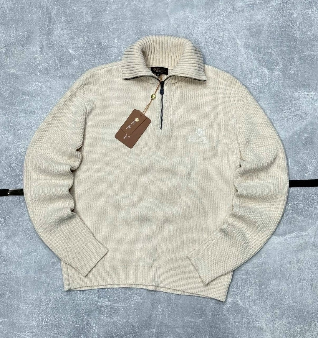 мужская кофта поло,толстовка свитер,polo ralph lauren бежевый хлопковый джемпер / свитер для мужчин,мужской джемпер,свитер джемпер мужской