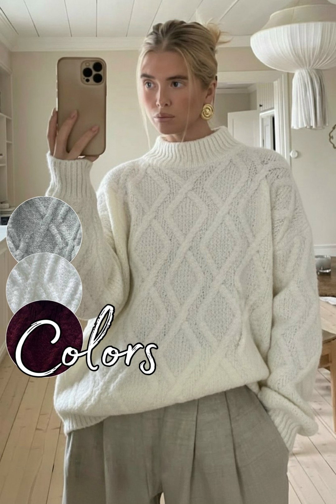 вязаный свитер оверсайз,свитер оверсайз джемпер,свитер,женский свитер оверсайз,свитер косами