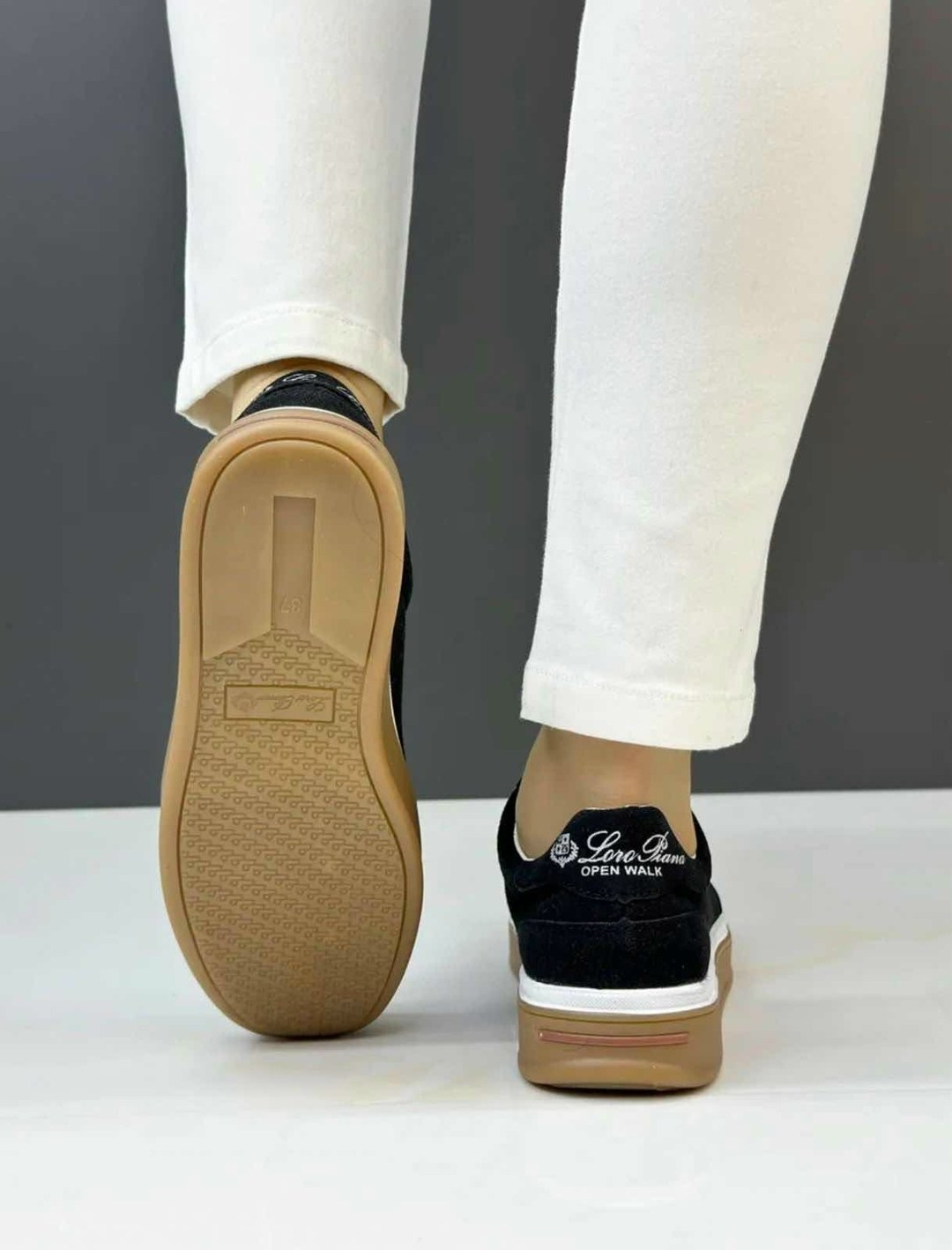 кроссовки loro piana,,женские кроссовки, женская кроссовки,кроссовки замша