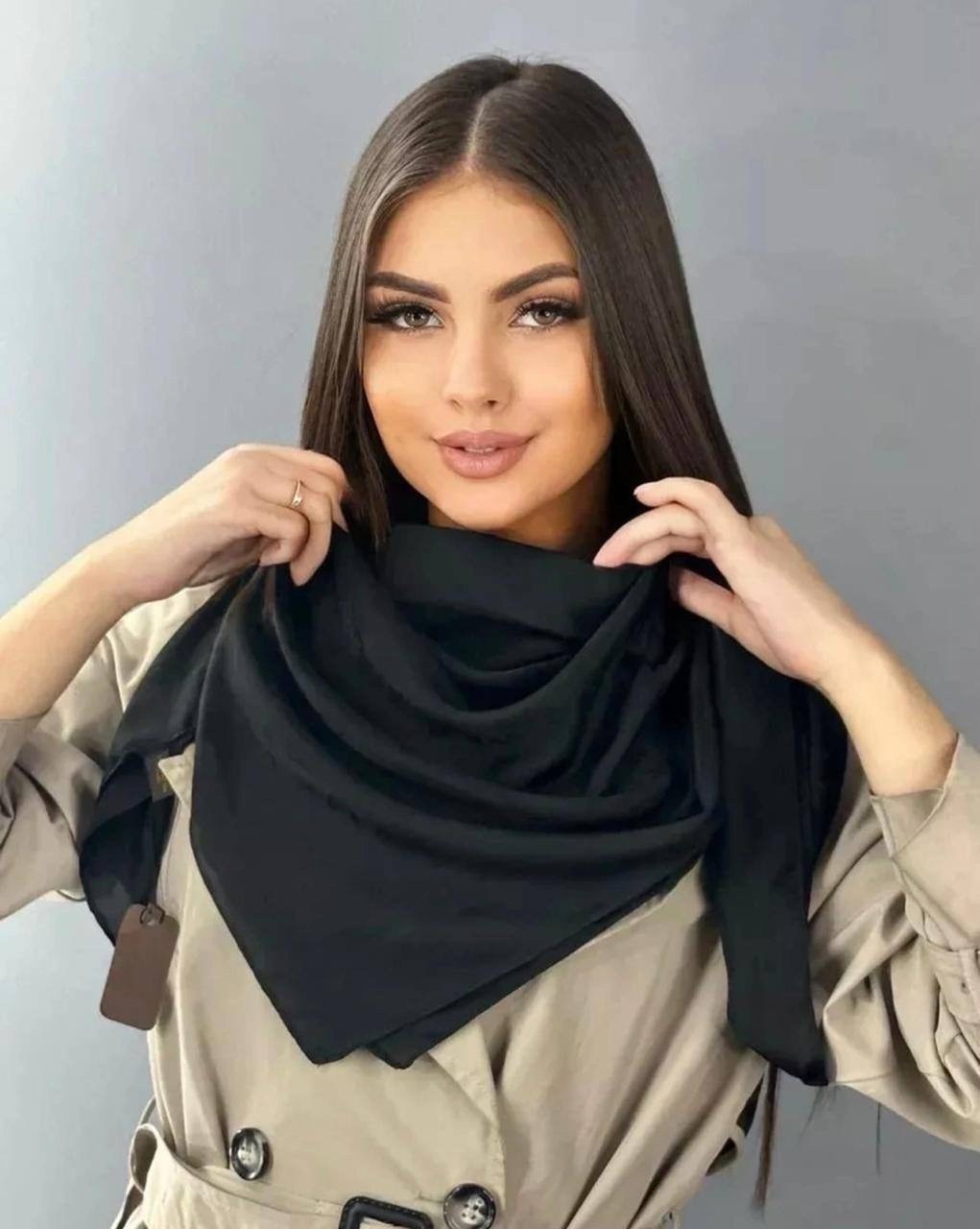 платки шелковый на голову и шею,шелковый однотонный платок,платки и шарфы,платки женские,платки шелковые брендовые на голове