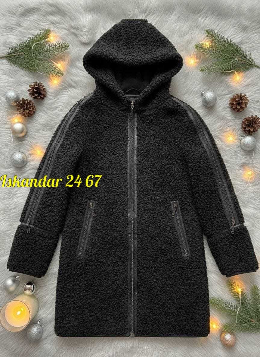 пальто женское,дубленка женская,зимняя дубленка,пальто комбинированное,пальто утепленное