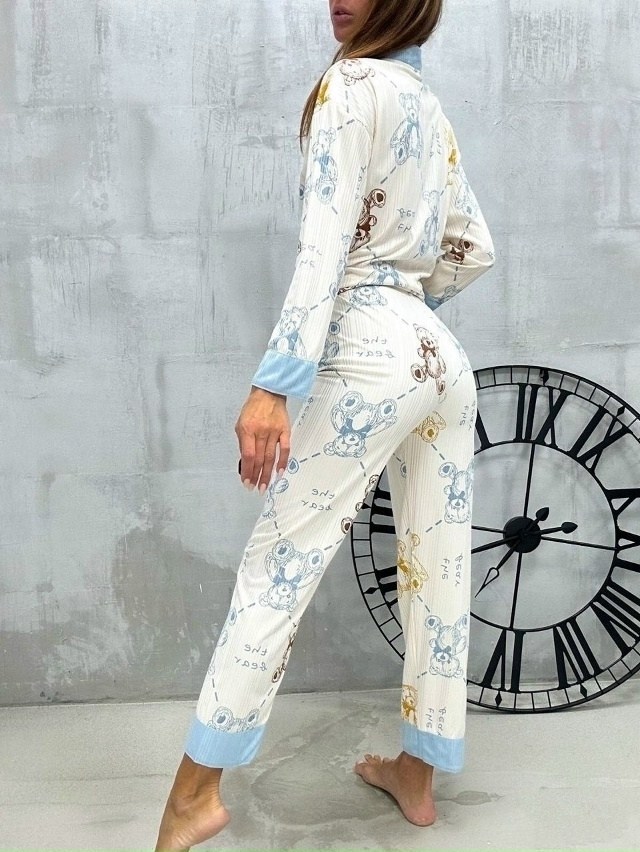 пижама cо штанами домашняя,пижама женская,пижама,пижама со штанами,женская пижама с брюками